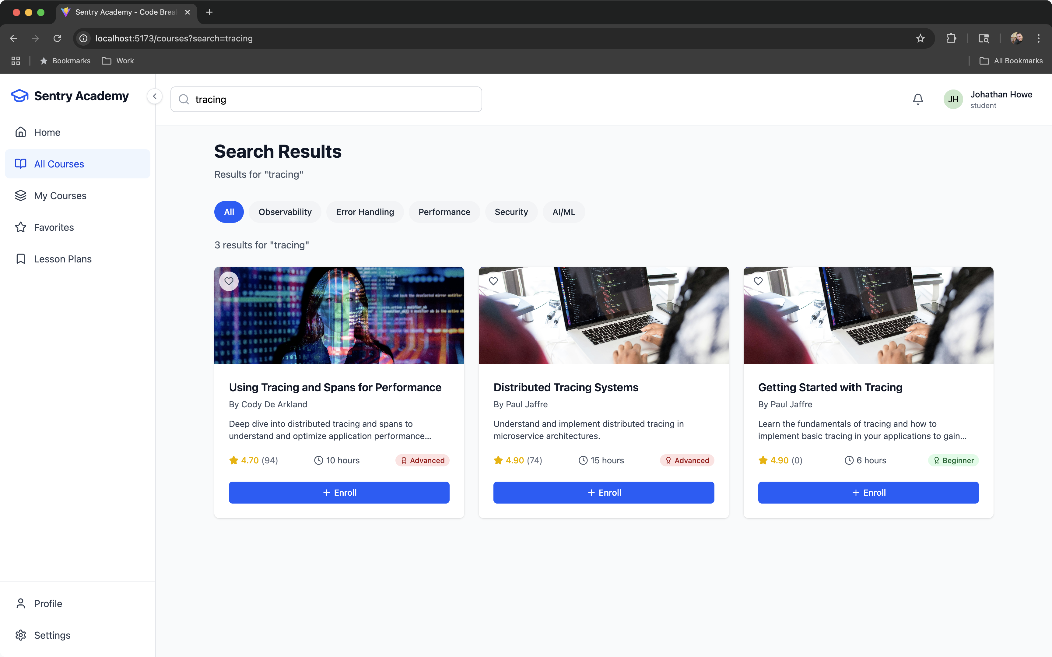 Search Fixed